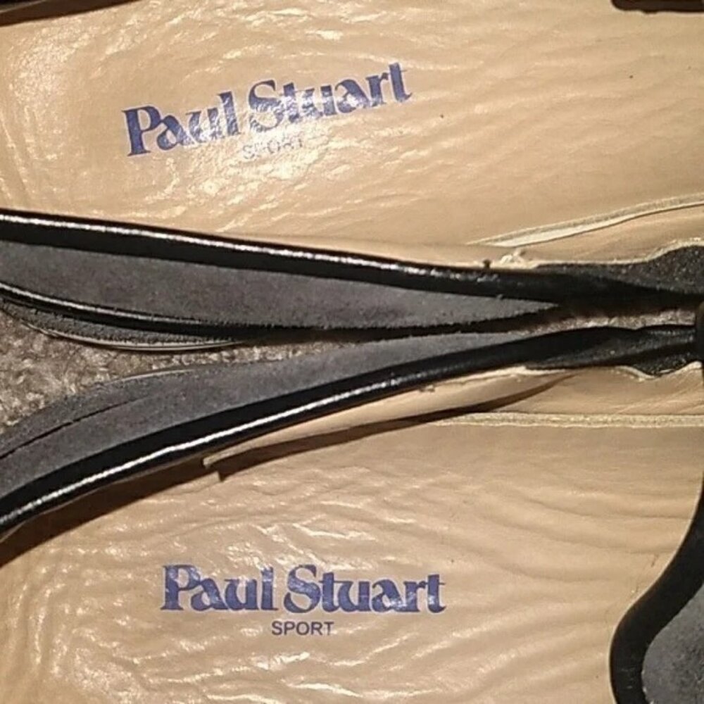 Paul Stuart Sport Gray Suede Slip On Sneakers - Picture 6 of 6